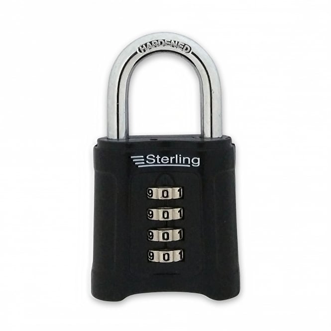 55mm 4 Dial Zinc Combination Padlock