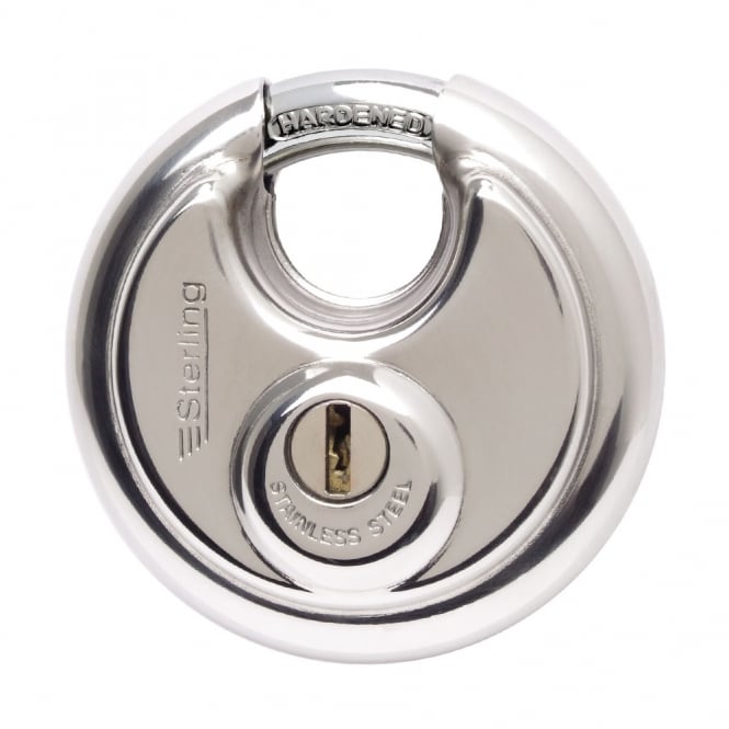 70mm Stainless Steel Disc Padlock