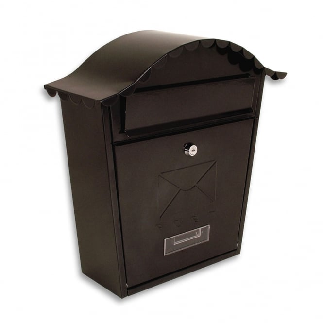 Black Classic Post Box