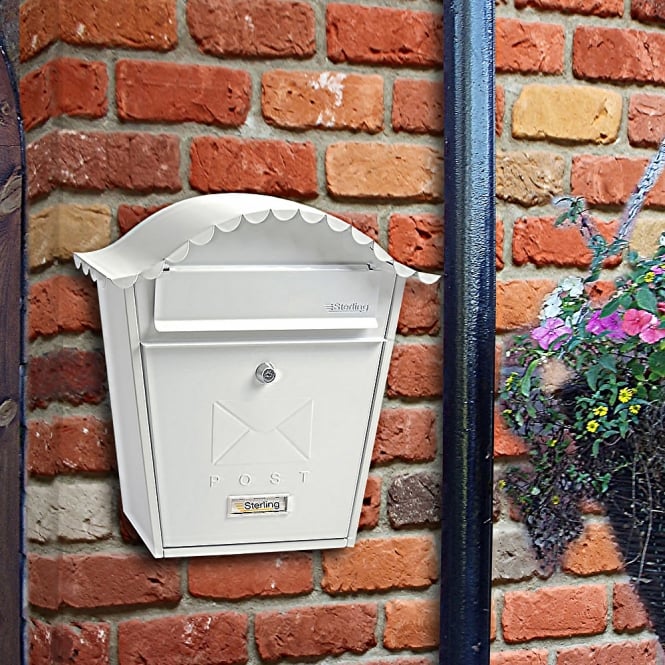 Black Classic Post Box