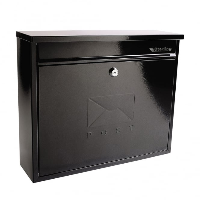 Black Elegance Post Box