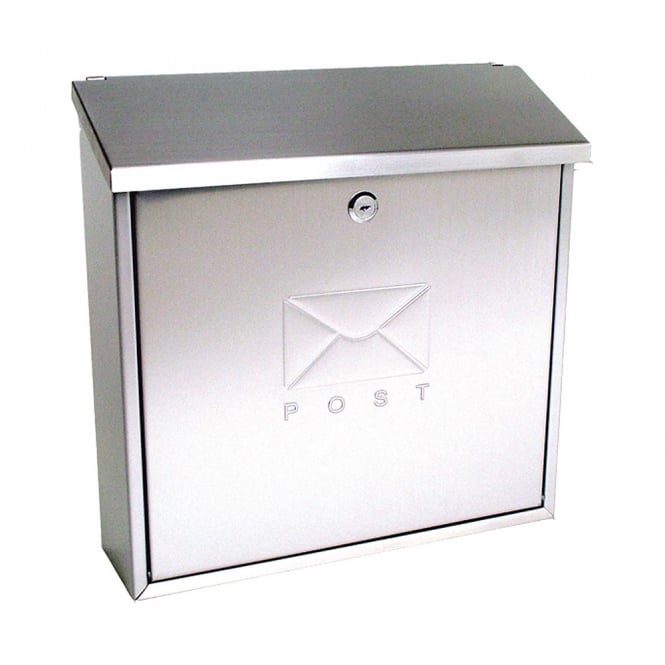Stainless Steel Contemporary Post Box