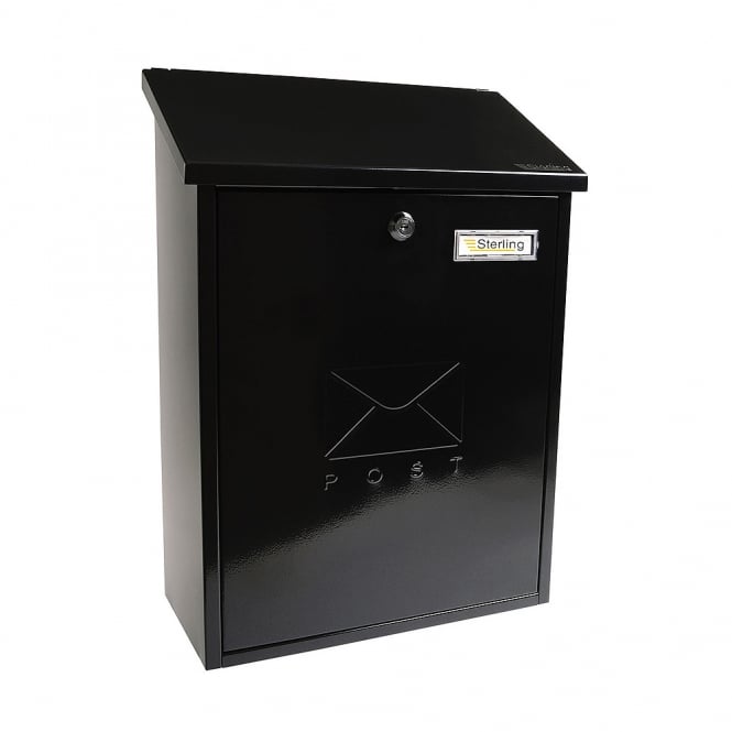 Black Grand Post Box