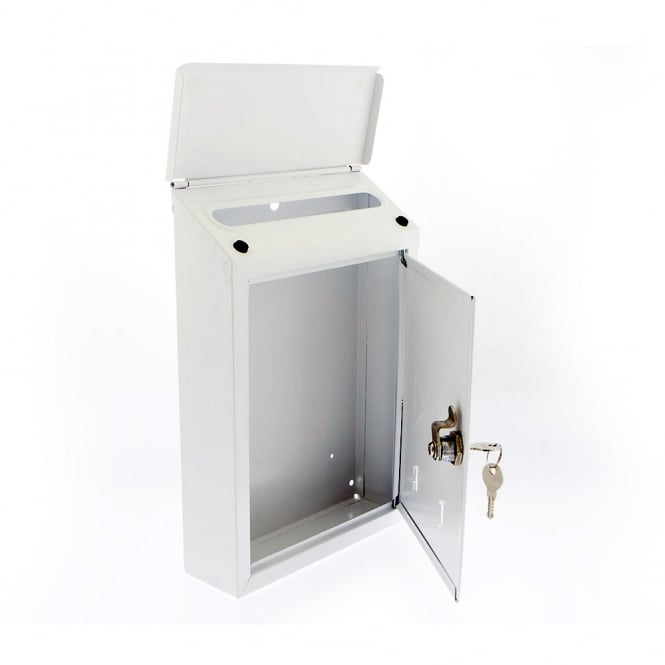 White Avon Post Box