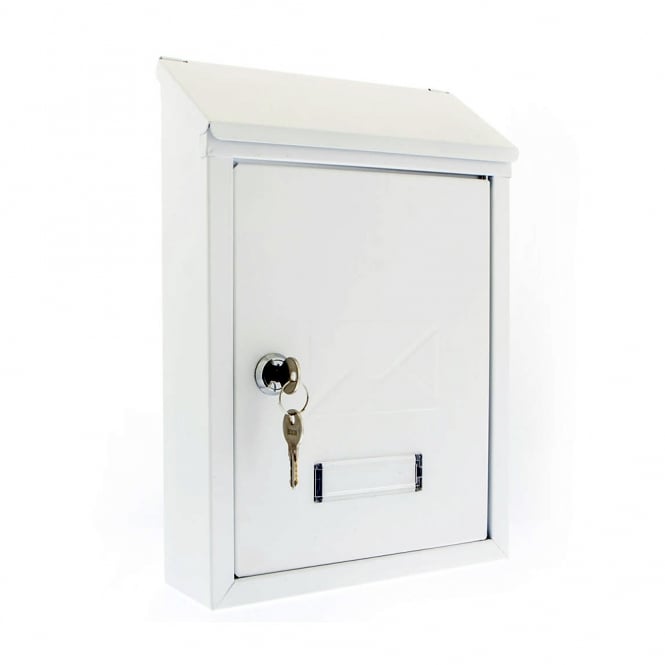 White Avon Post Box
