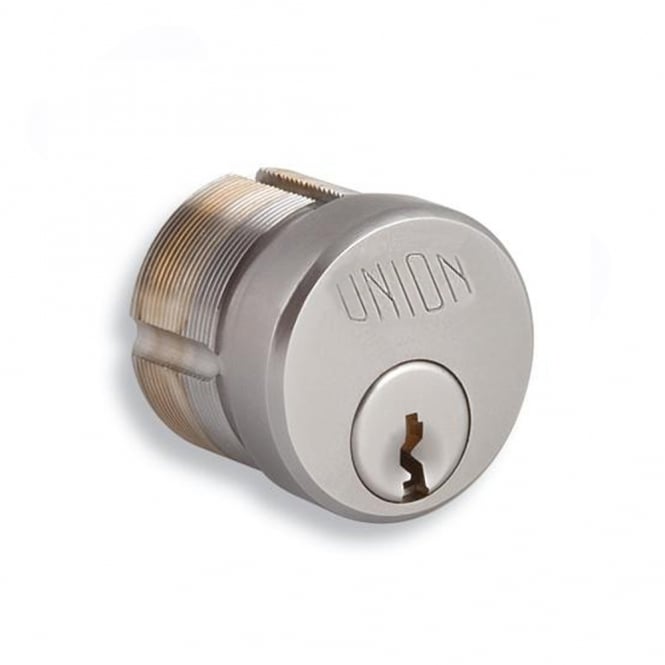 Satin Chrome Single 2X11 Screw-In Cylinder