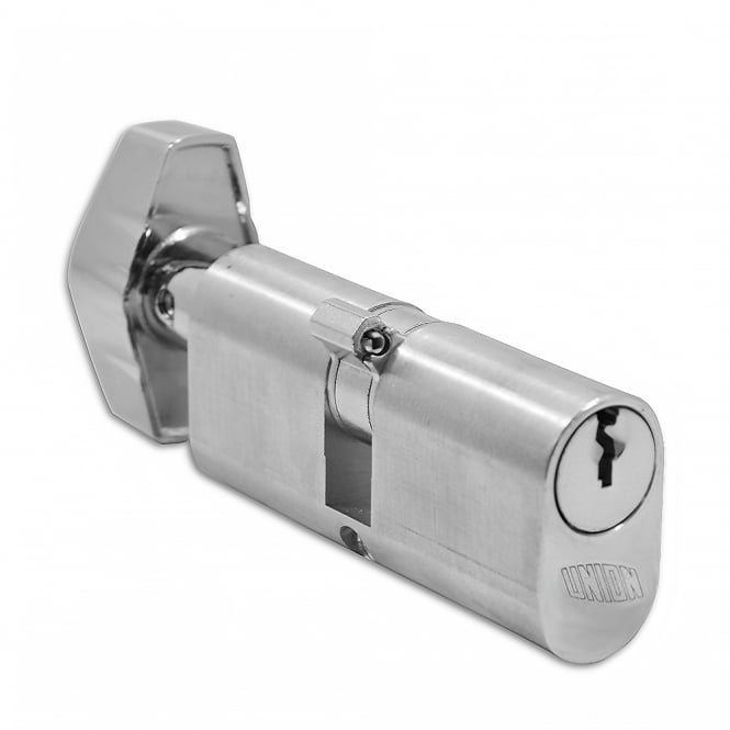 Satin Chrome 32.5-T32.5 2X13 Oval K&T Cylinder - 65mm (10 Day Lead Time)