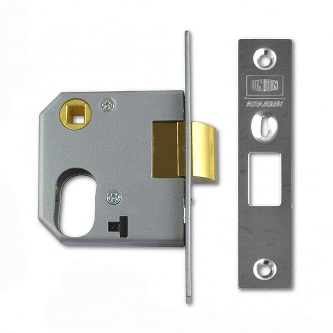Satin Chrome 64mm 2332 Oval Nightlatch Case