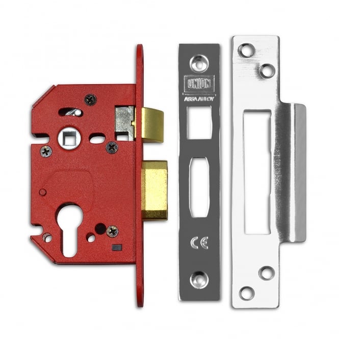 Stainless Steel 64mm JL22EUS StrongBOLT Euro Sashcase