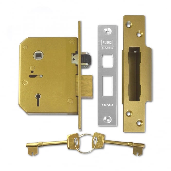 Satin Chrome 80mm 3K75 5 Lever Sashlock