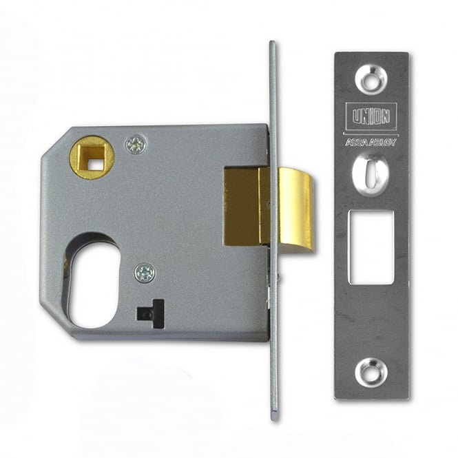 Satin Chrome 76mm 2332 Oval Nightlatch