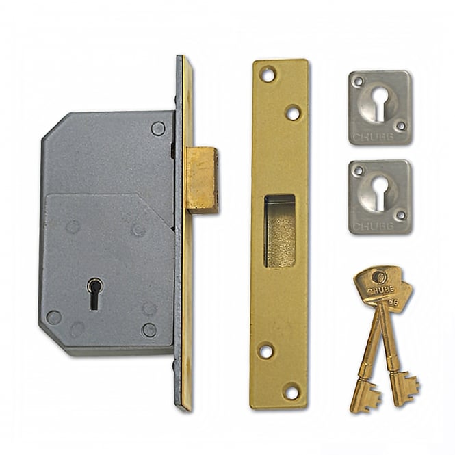 Polished Brass 73mm 3G110 Detainer Deadlock