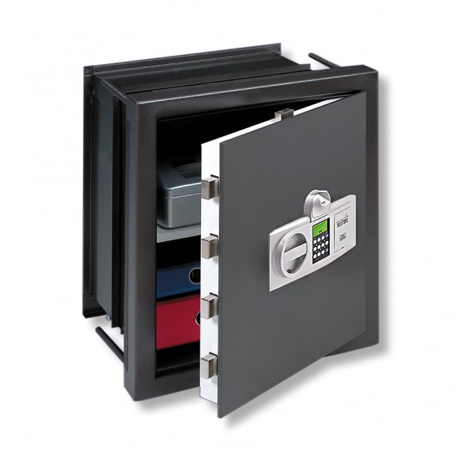 Electronic Combination and Finger Scan Karat WT16NEFS Extendable Wall Safe