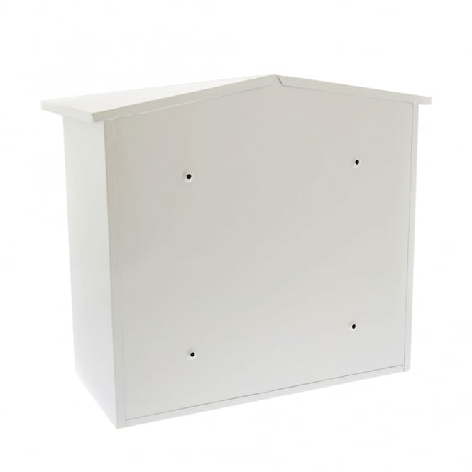 White Mersey Post Box