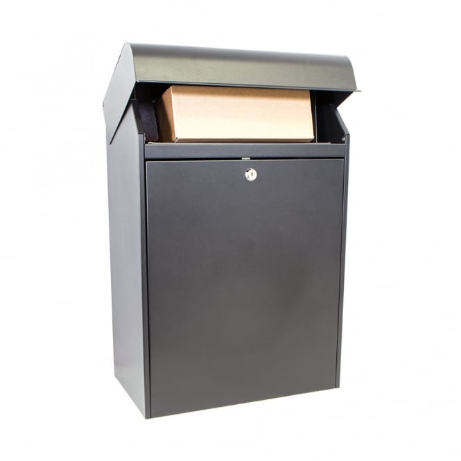 Secure Black Parcel Box