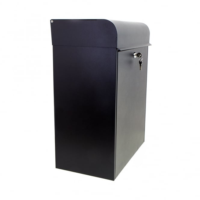 Secure Black Parcel Box