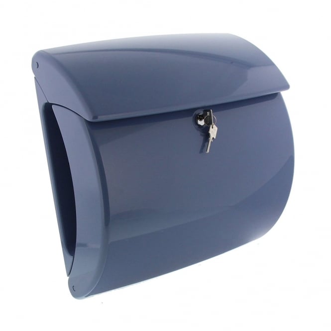 Light Blue Piano Post Box