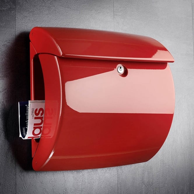 Red Piano Post Box