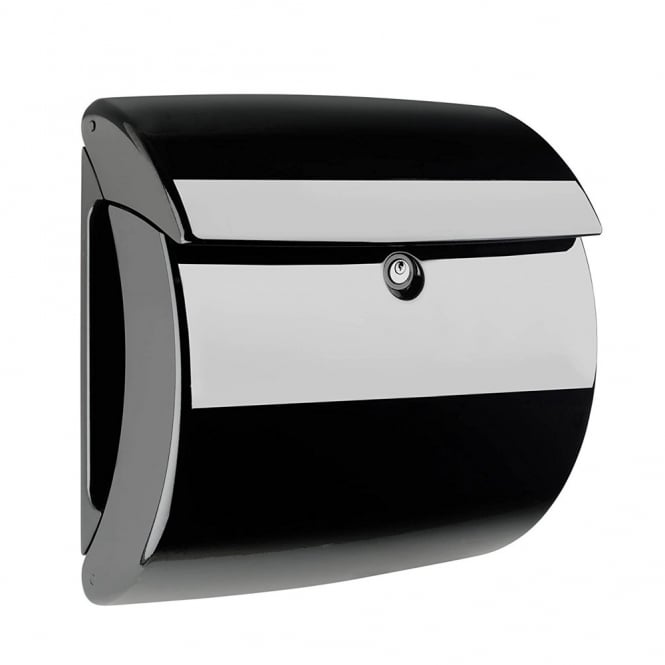 Black Piano Post Box