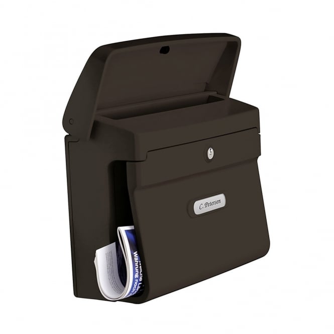 Brown Bremen Post Box (not normally stocked in the UK delivery 21 days)