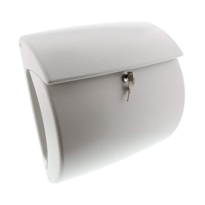 White Kiel Post Box