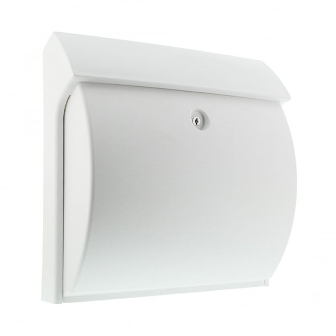 White Classico Post Box