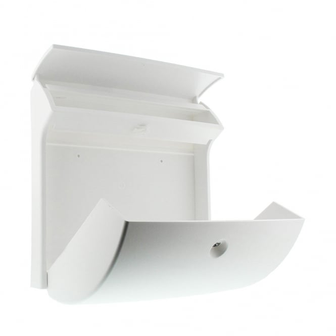 White Classico Post Box