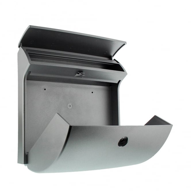 Silver Classico Post Box