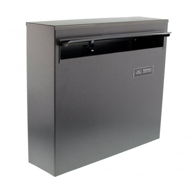 Stainless Steel Borkum Post Box