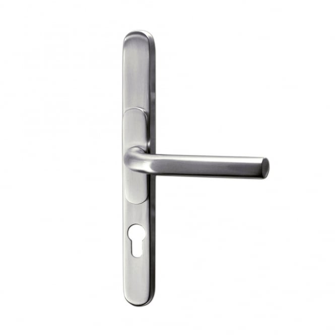 Polished Silver Pro XL 59-96mm Centres Adaptable UPVC Handle