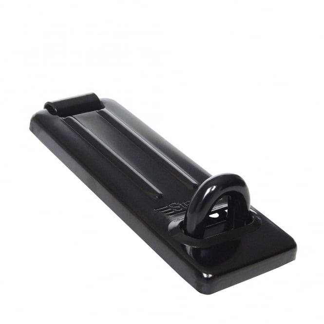 120mm Black Hasp and Staple