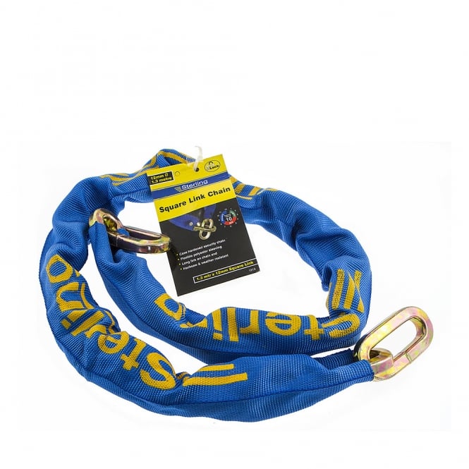 12mm x 1.3m Case Hardened Square Link Security Chain