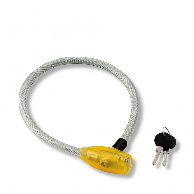 12mm x 65cm Steel Cable Keyed Bike Lock