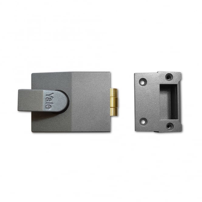 Dark Grey 81 60mm Rollerbolt Nightlatch - Case Only