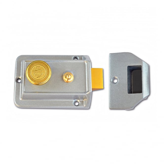 Silver 60mm 1022 Non-Deadlocking Nightlatch - Case Only