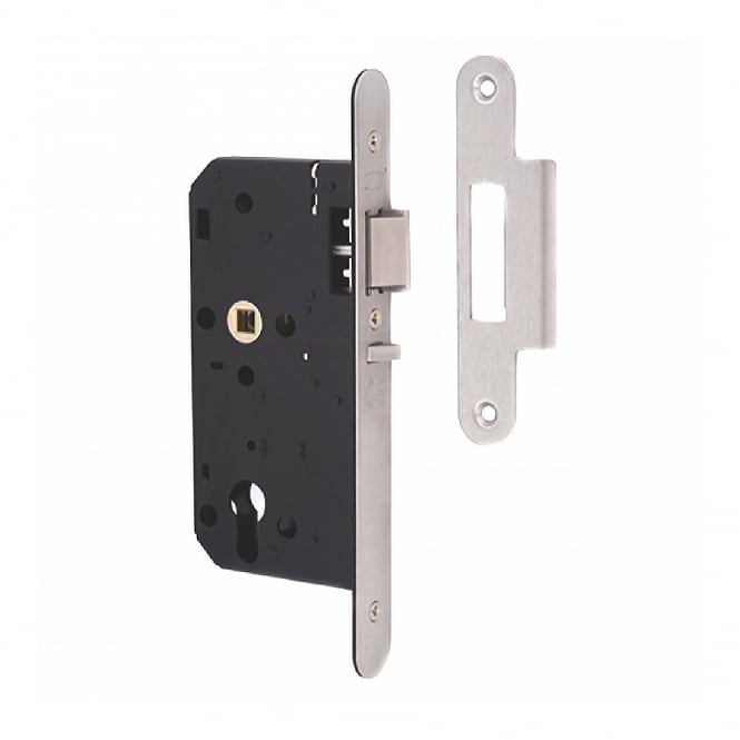 Stainless Steel JL2C25 DIN Euro Nightlatch Case - RD