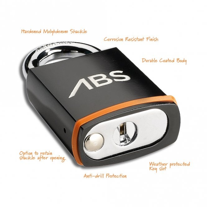 Avocet ABS High Security Padlock 60MM Body 50MM Shackle