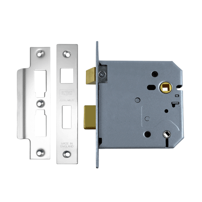 UNION 2226 Mortice Bathroom Lock 102mm SC