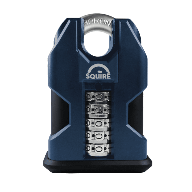 SQUIRE SS50C 50mm Stronghold Closed Shackle Re-codable Combination Padlock