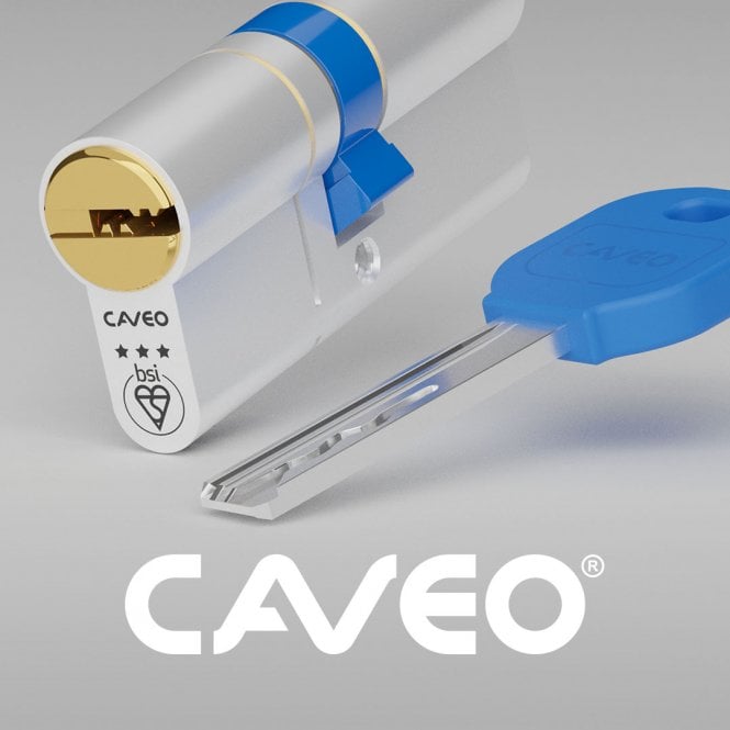 Caveo 35/35 High Security Euro Cylinder - TS007 3 Star Dual Finish