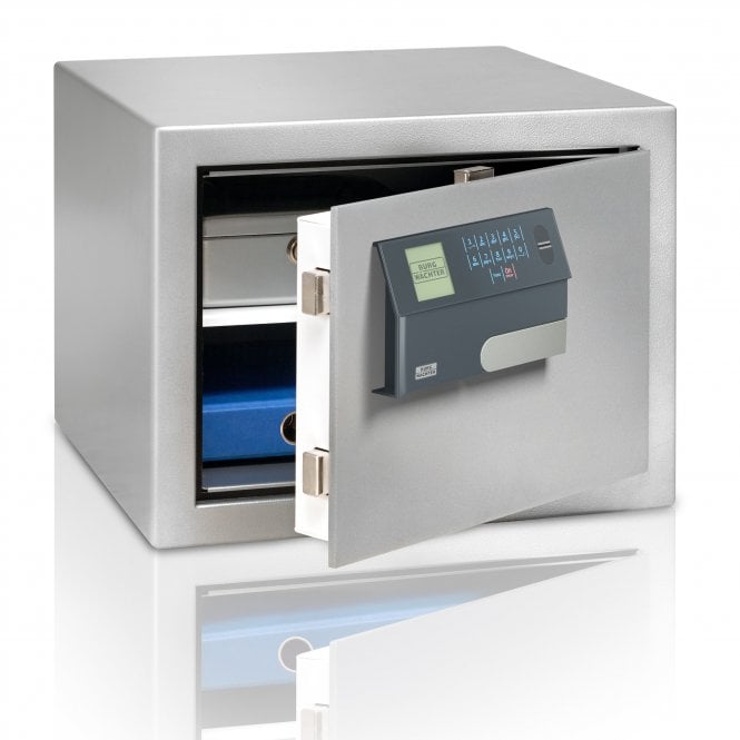 Stainless Steel Electronic Combination and Finger Scan Karat MT640 E FP Safe