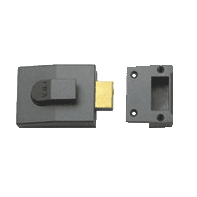 Dark Grey 82 dead bolt 60mm Nightlatch - Case Only