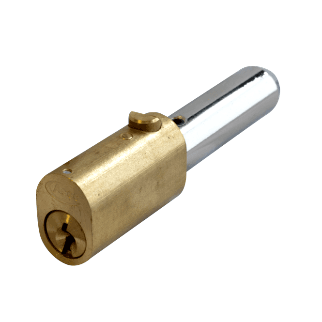 ASEC Oval Bullet Lock 55mm PB KA `A`