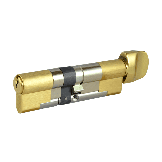 Bespoke Evva thumb turn cylinder sizes from 30mm up to 120mm each side POA