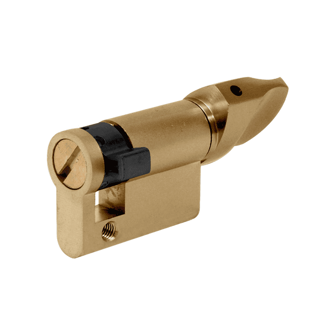 Evva 40mm single cylinder with a thumbturn PB