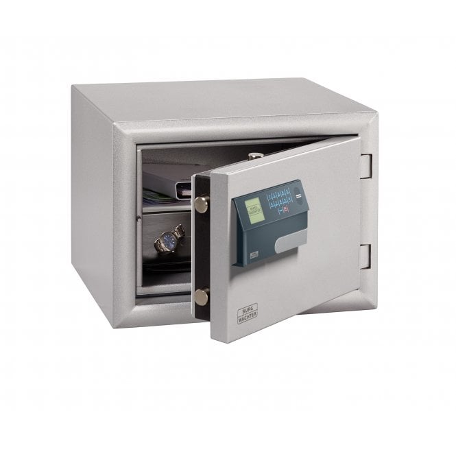 Metallic Silver Electronic Combination and Finger Scan Diplomat MTD740EFP Fire Safe